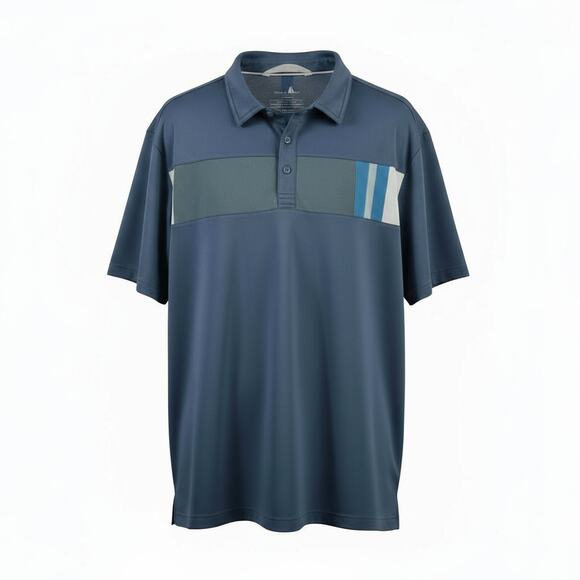 Travis Mathew Other - Travis Mathew Blue Polo Shirt Short Sleeve Size Large